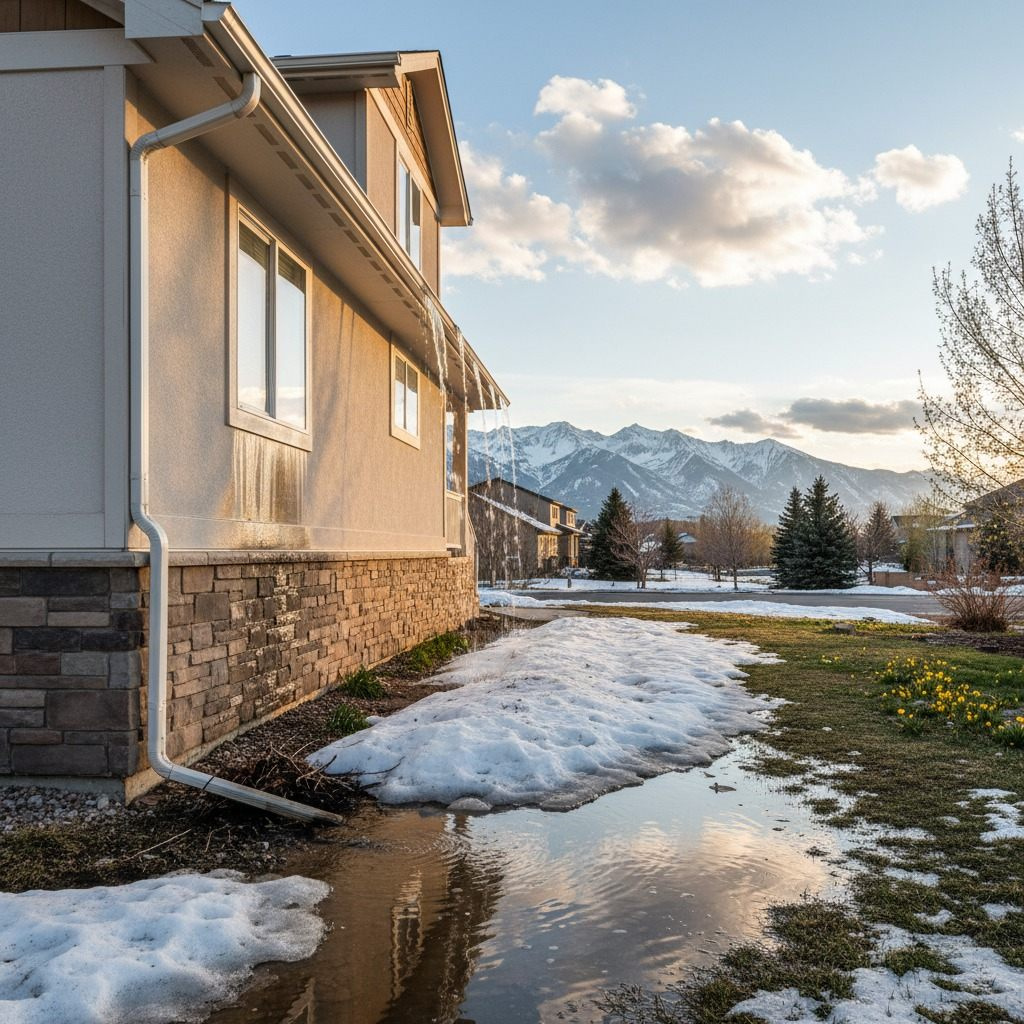 Water damage response work in Ogden, Utah.